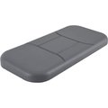 Global Industrial Seat Cushion For Picnic Table Benches, Gray, 2PK 277CP66